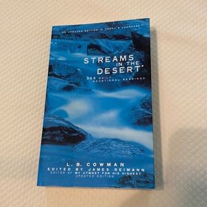 Streams in the Desert LB Cowman Christian Devotional Book